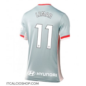 Atletico Madrid Thomas Lemar #11 Seconda Maglia Femmina 2024-25 Manica Corta